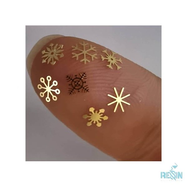 پولک فلزی برف