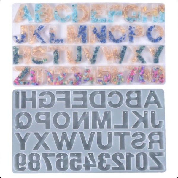 قالب سیلیکونی حروف پین دار