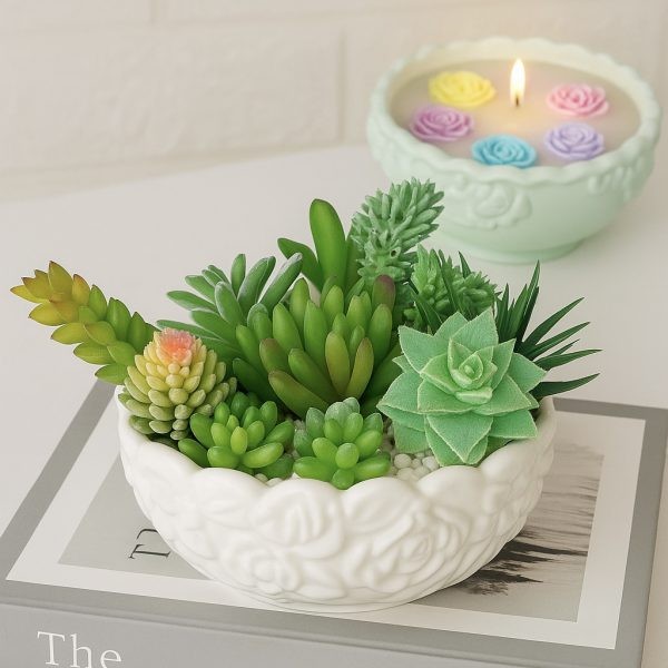 قالب کاسه گلدار