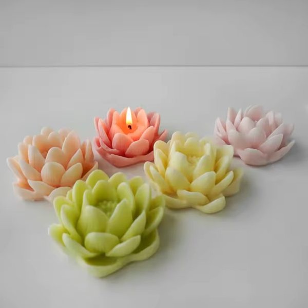 قالب گل نیلوفر