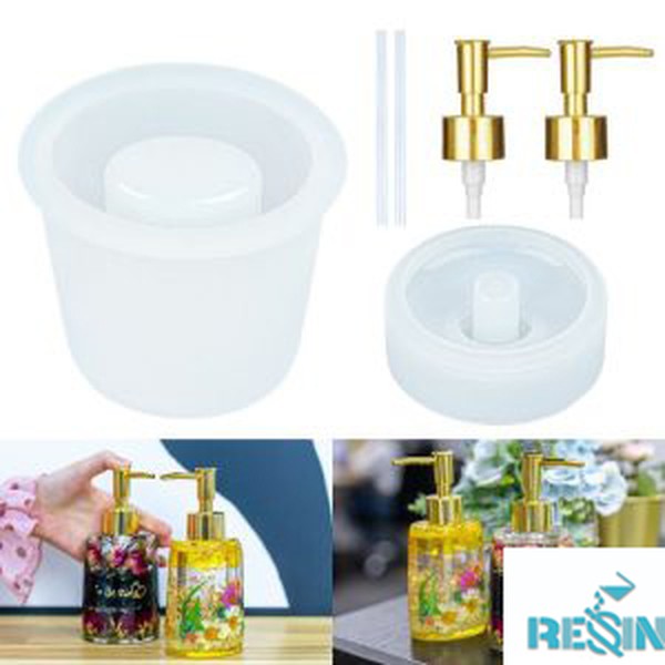 قالب سیلیکونی جامایع و پمپ غلیظ پاش