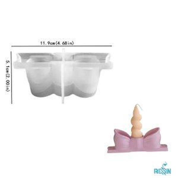 قالب سیلیکونی جاشمعی پاپیون