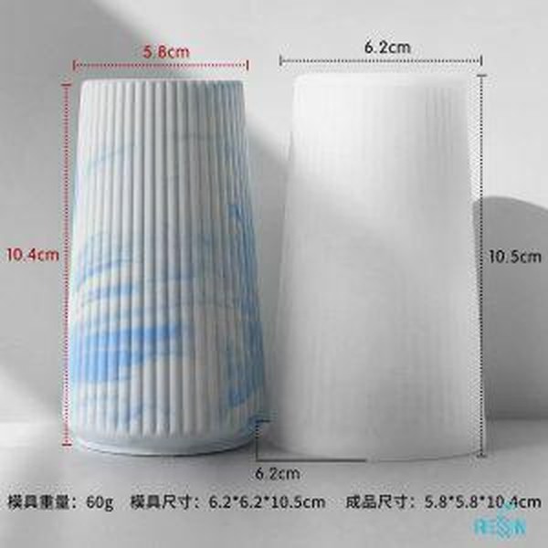 قالب گلدان خمره ای و استوانه ای