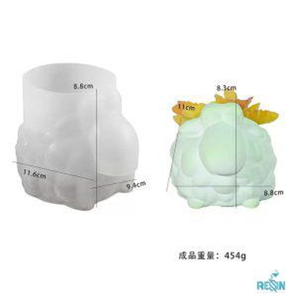 قالب سیلیکونی گلدان بره