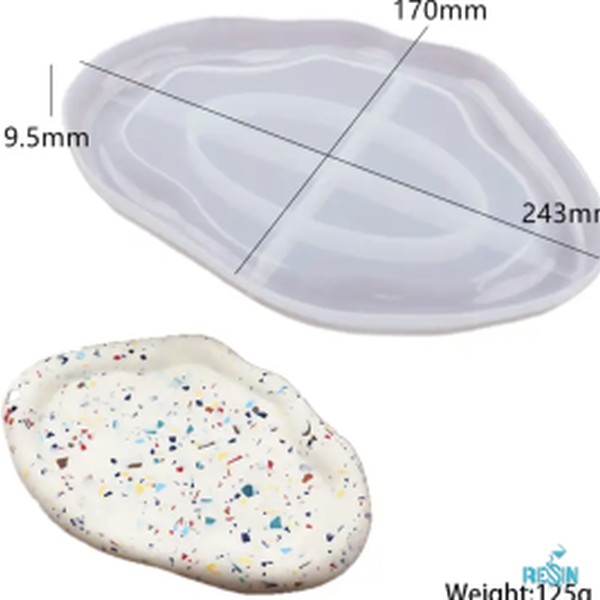 قالب پفی گرد و بیضی