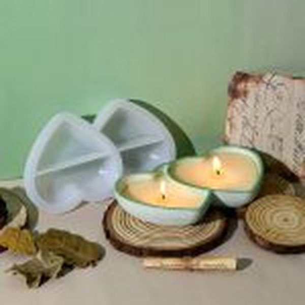 قالب کاسه قلب دوتایی