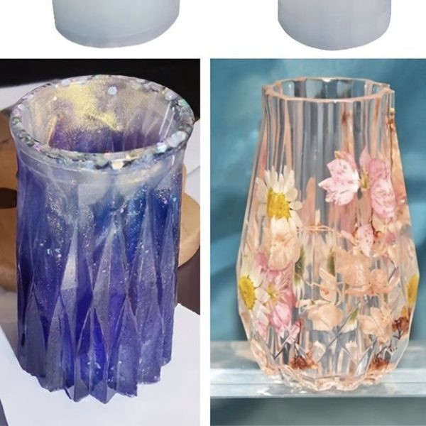 قالب گلدان چندوجهی در دو مدل