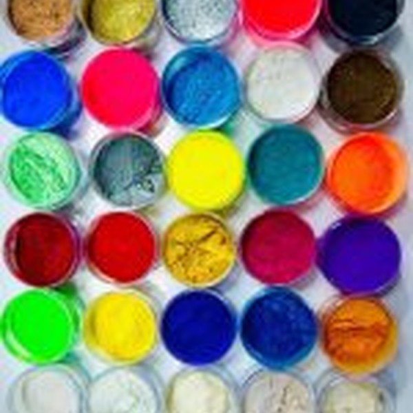 رنگ پودری صدفی کروم شب رنگ فلزی