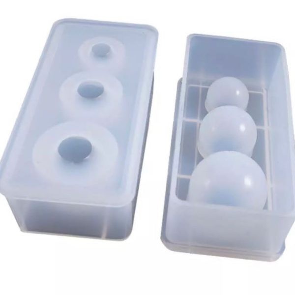 قالب سیلیکونی گوی سه سایز