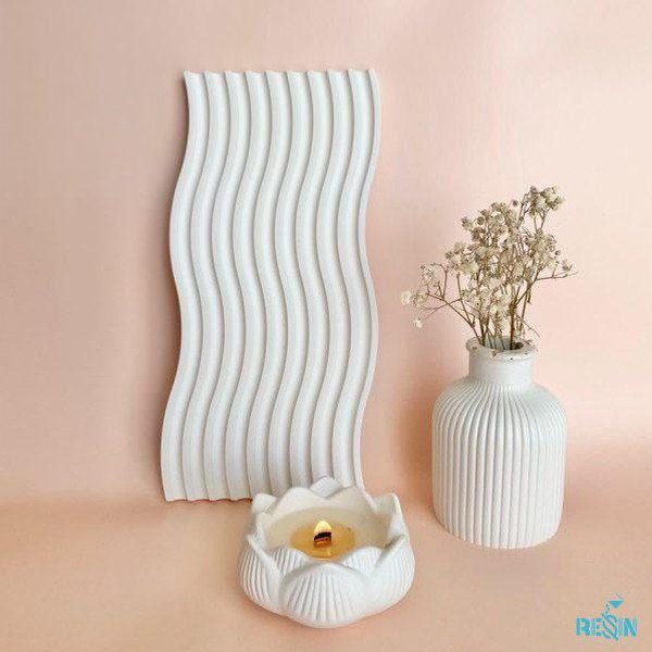 قالب سینی رنگینکمان طرح موج