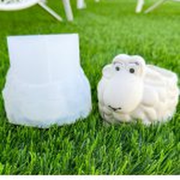 قالب سیلیکونی گلدان بره