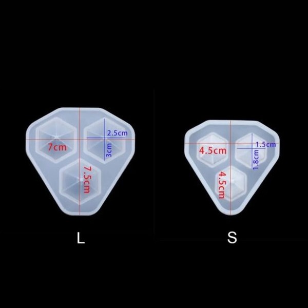 قالب سیلیکونی الماس