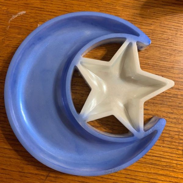 قالب سیلیکونی ماه و ستاره