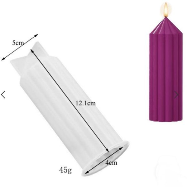 قالب شمع شیاردار