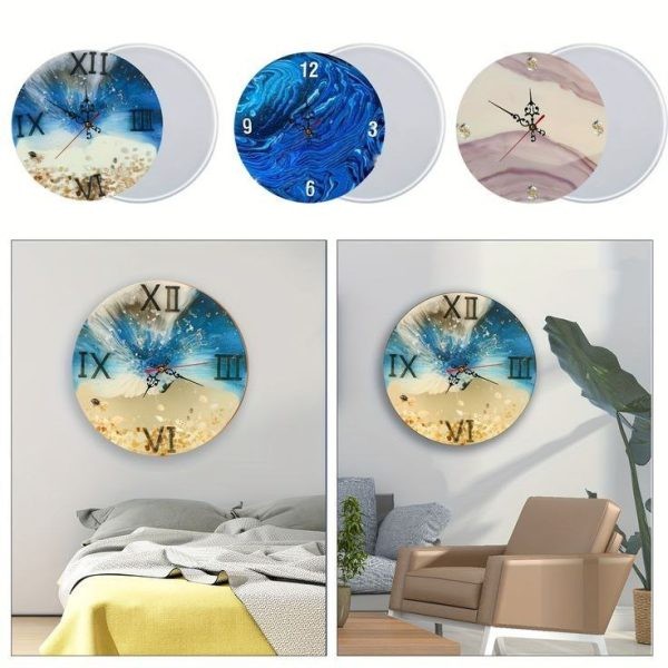 قالب ساعت با اعداد