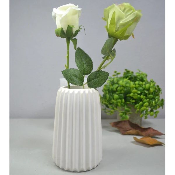 قالب گلدان ۱۵سانتی مدل شیاردار