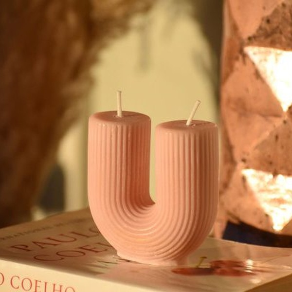 قالب شمع U شکل