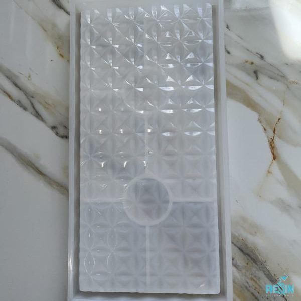 قالب سینی لبهدار مدل طرح دار