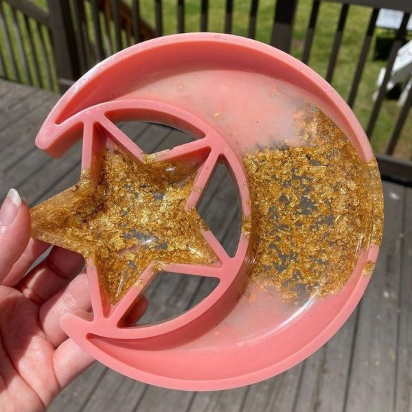 قالب سیلیکونی ماه و ستاره