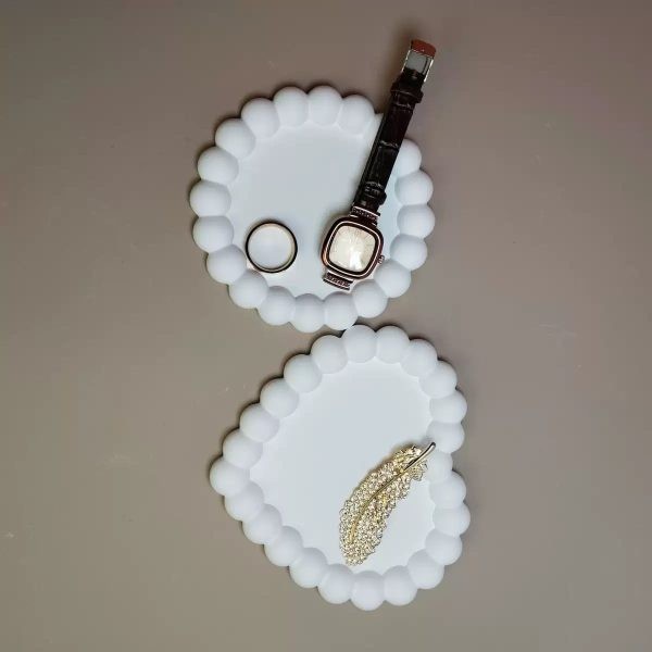 قالب سیلیکونی قلب مرواریدی