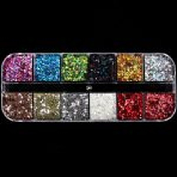 پک اکلیل درشت 12 رنگ