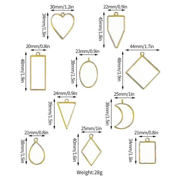قاب فلزی_ده تایی زیورآلات