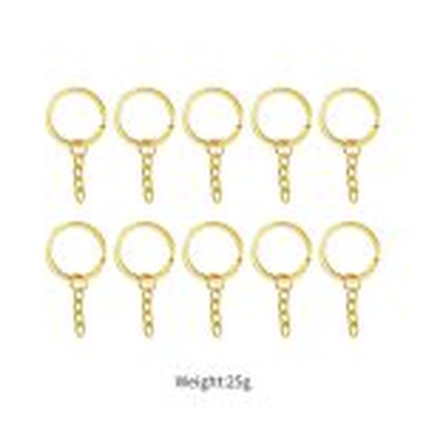 جاکلیدی خام طلایی و استیل