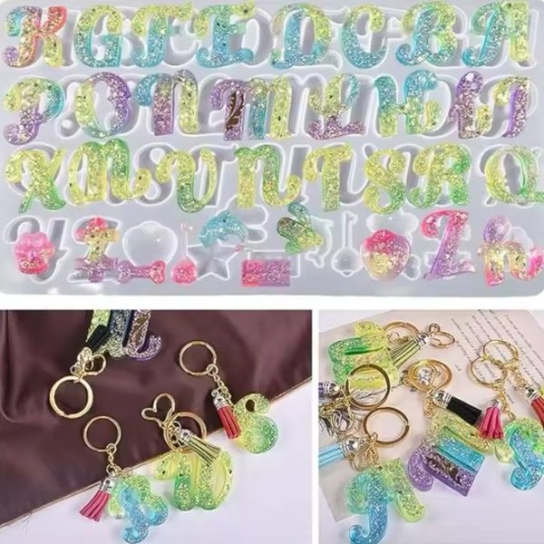 قالب سیلیکونی حروف فانتزی