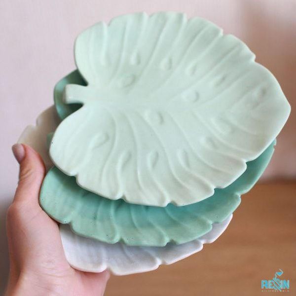 قالب بشقاب برگ