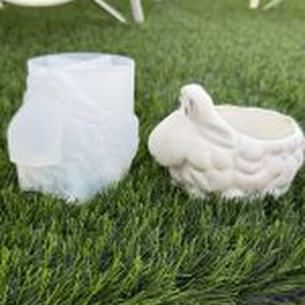 قالب سیلیکونی گلدان بره