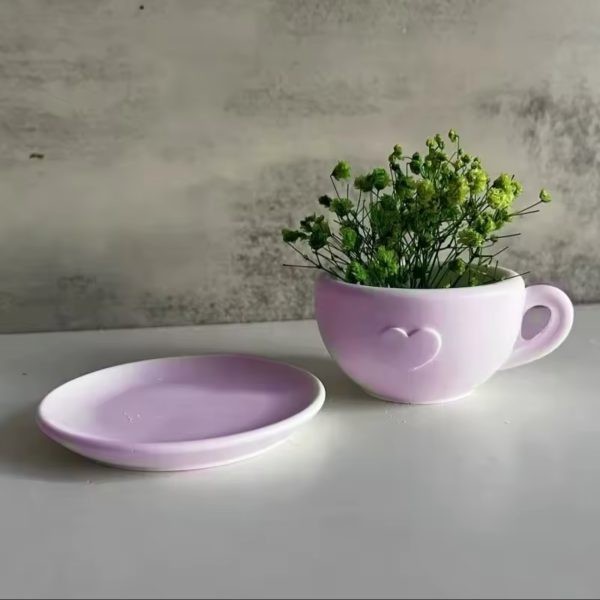 قالب فنجان و نعلبکی