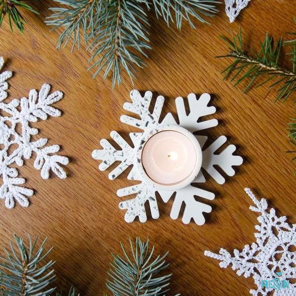 قالب جا شمعی برف