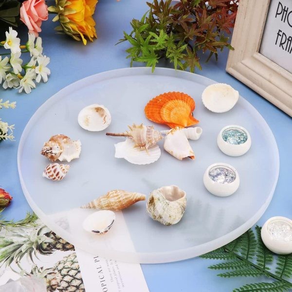 قالب سیلیکونی سینی و ساعت در چهار سایز م