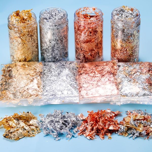 ورق طلا و نقره و مس