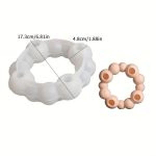 قالب سیلیکونی جاشمعی مرواریدی