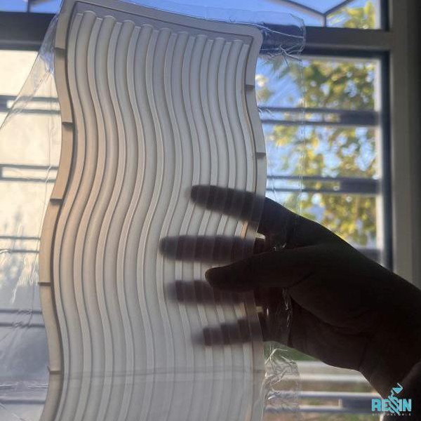 قالب سینی رنگینکمان طرح موج