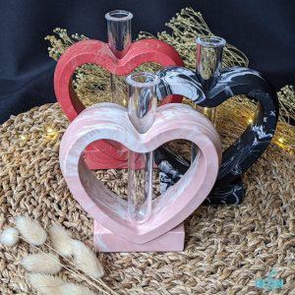 قالب گلجای قلب