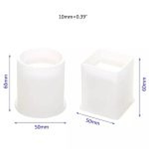 قالب سیلیکونی جامدادی و گلدان در دو مدل