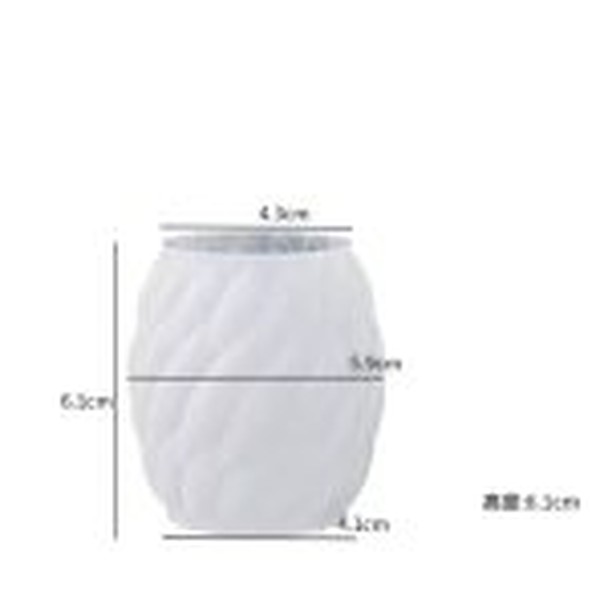 قالب سیلیکونی شمع گیسو