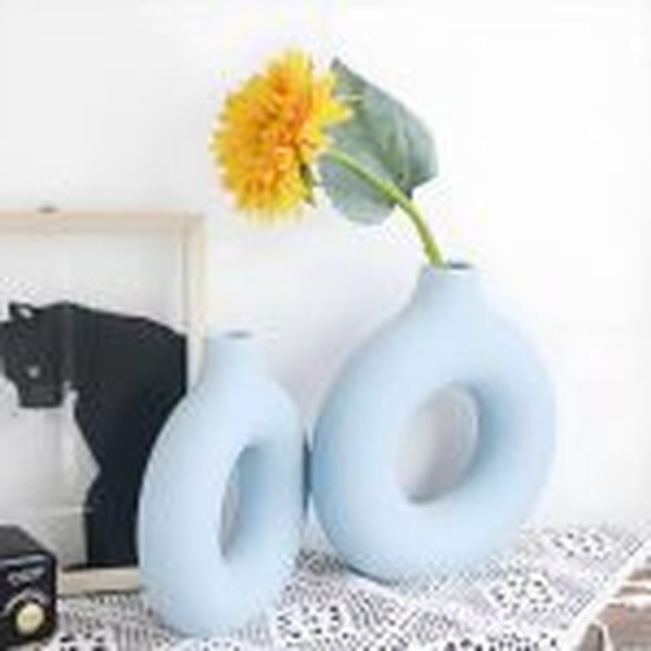 قالب گلدان دونات