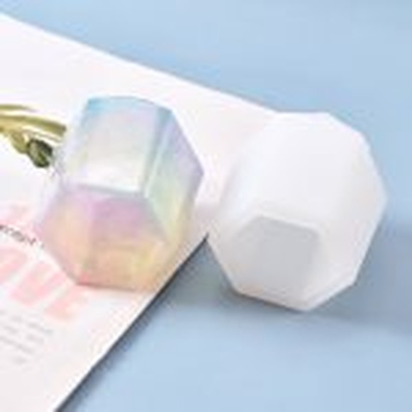 قالب سیلیکونی جامدادی و لیوان کریستال