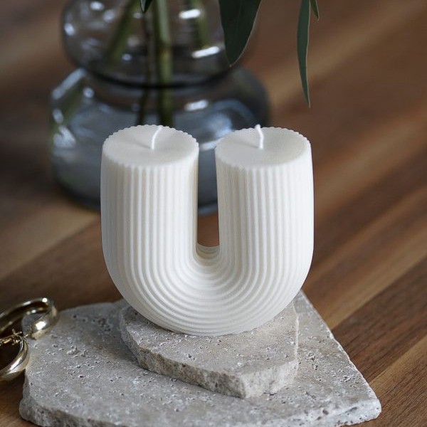 قالب شمع U شکل