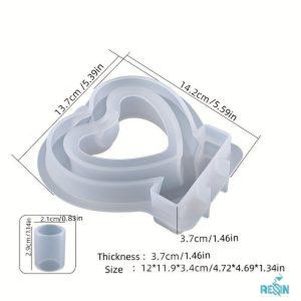 قالب گلجای قلب