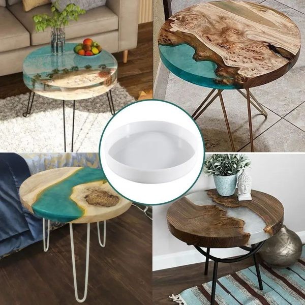 قالب سیلیکونی سینی و ساعت در چهار سایز م