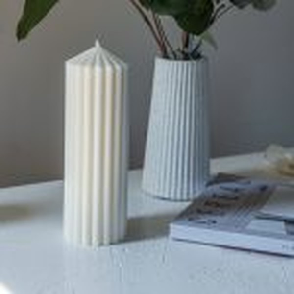 قالب شمع شیاردار