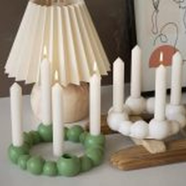 قالب سیلیکونی جاشمعی مرواریدی