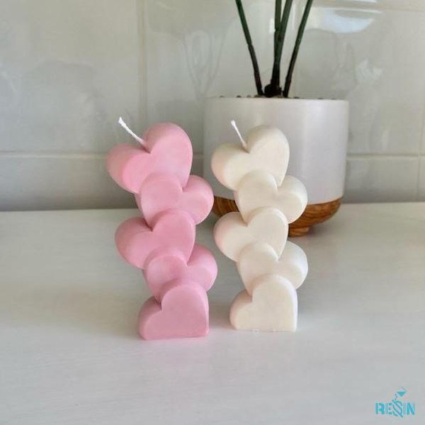 قالب قلب چهارتایی