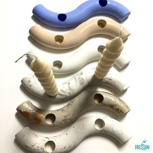 Two Model Spiral Glass Mould