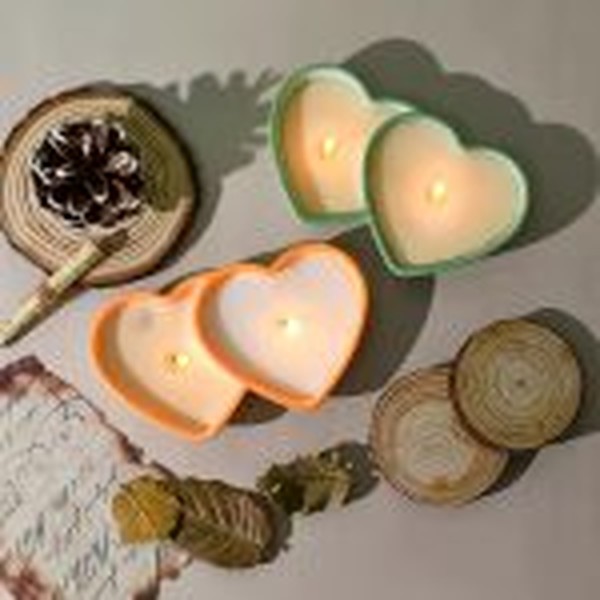 قالب کاسه قلب دوتایی