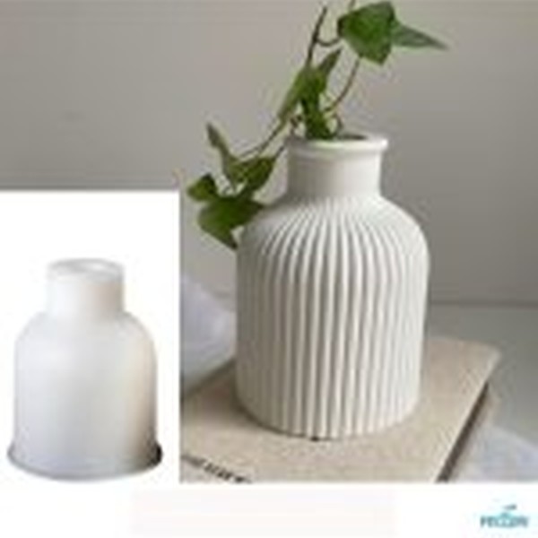 قالب سیلیکونی گلدان_شیاردار